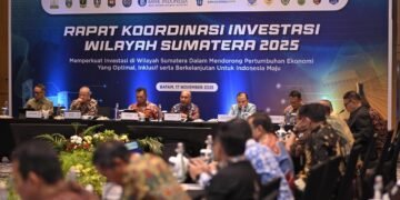 Rakor Investasi Sumatera 2025 Dorong Percepatan Perizinan dan Tata Ruang