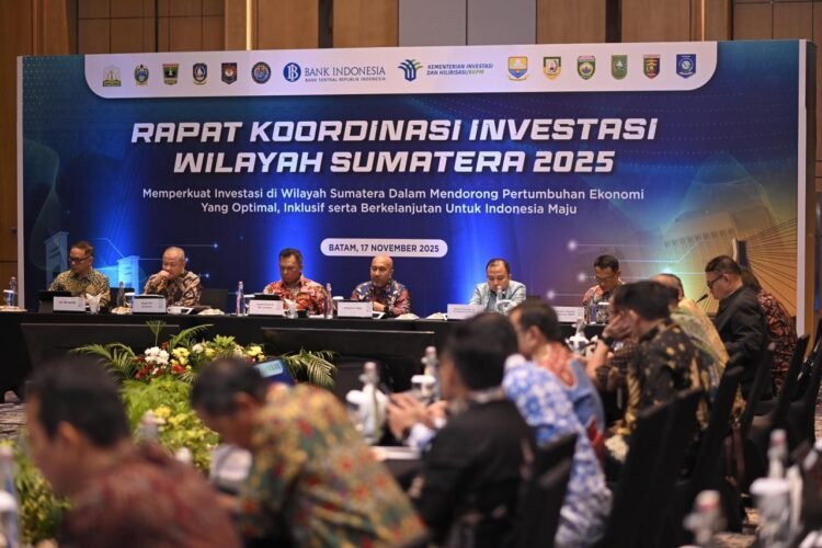 Rakor Investasi Sumatera 2025 Dorong Percepatan Perizinan dan Tata Ruang