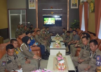 Petugas Satpol PP Langkat Audiensi ke Ketua DPRD, Sampaikan Keluhan Soal Penurunan Gaji