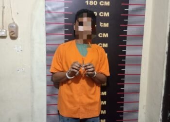 Polsek Tanjung Pura Ringkus Pemuda Pengedar Sabu di Pantai Cermin