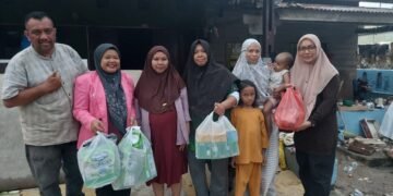 FJPI Sumut Peduli: Bantuan Disalurkan untuk Korban Banjir di Martubung