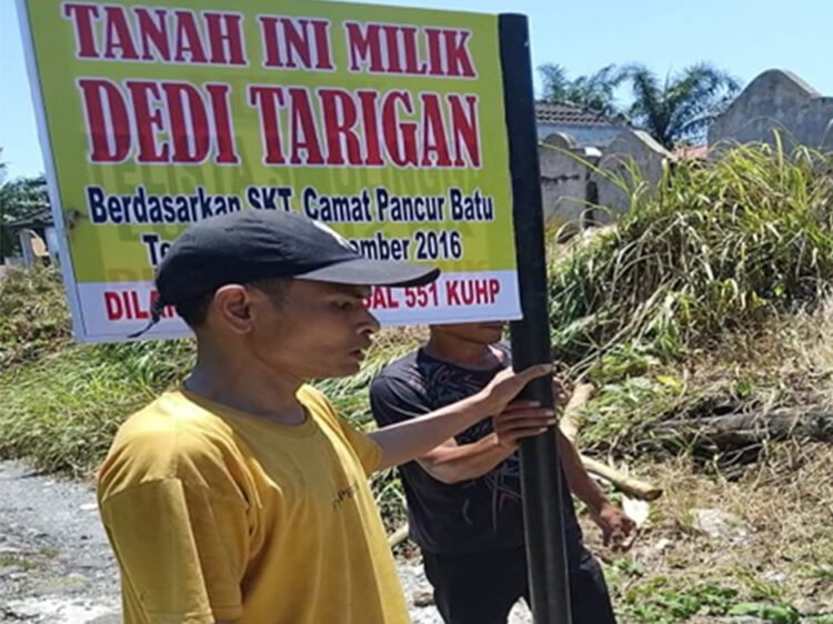 Beda Klaim Kepemilikan, Warga Adu Bukti Hak Tanah di Pancur Batu