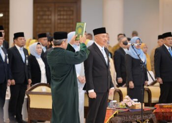 Bobby Nasution Lantik Sulaiman Harahap Jadi Pj Sekdaprov Sumut, Tekankan Kerja Kolaboratif antar OPD