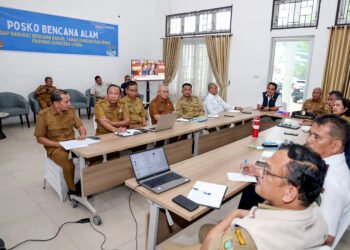 Wagub Sumut Pastikan Stok Beras Bulog Cukup untuk Korban Bencana Alam