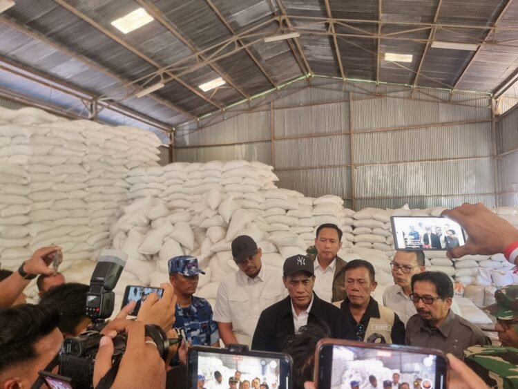 Mentan Pastikan Stok Beras Sumut Aman, Siapkan 3 Kali Lipat dari Kebutuhan