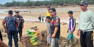 MACAB LMP Karo dan SAPMA LMP Salurkan Bantuan Sembako ke Korban Bencana di Aceh