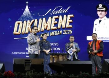 Natal Oikumene Kota Medan 2025, Rico Waas Sampaikan Pesan Ini