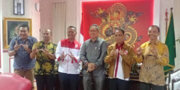 Wong Chun Sen Sambut Hangat Audensi Pengurus PSPI-R Medan
