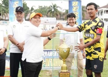 Semi Open Tournament Sepakbola Bupati Cup-IV Tahun 2025 Resmi Dibuka, Junjung Tinggi Sportivitas