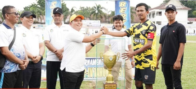 Semi Open Tournament Sepakbola Bupati Cup-IV Tahun 2025 Resmi Dibuka, Junjung Tinggi Sportivitas