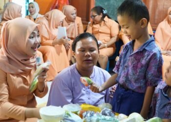 DWP RS Adam Malik Ajarkan Anak-anak Cuci Tangan dan Konsumi Makanan Sehat