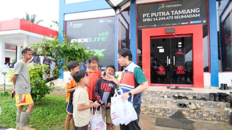 Pertamina Patra Niaga Bagikan Bantuan Kesehatan di Aceh Tamiang