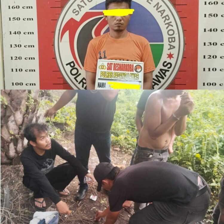 Diduga Pelaku Pengedar Sabu, Seorang Pria diamankan Satresnarkoba Polres Palas