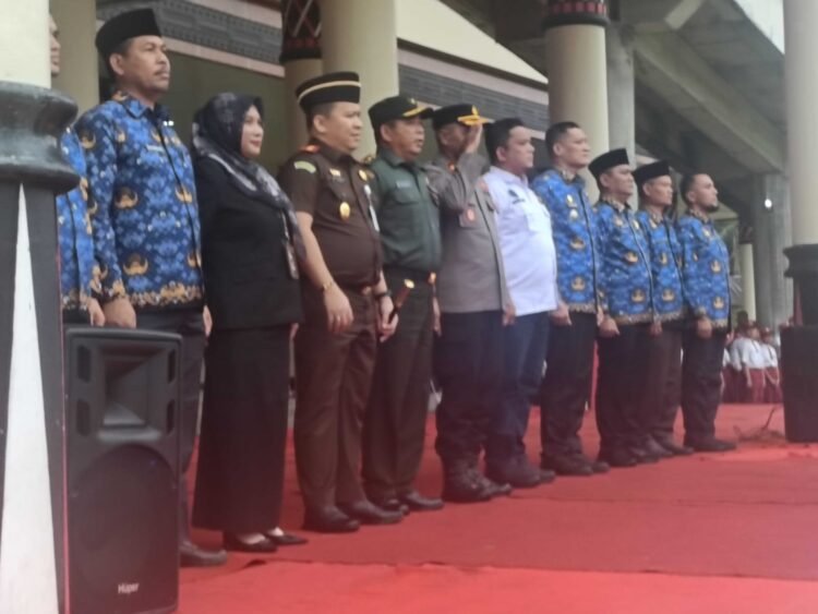 Wakapolres Palas Hadiri Upacara Hari Kesadaran Nasional