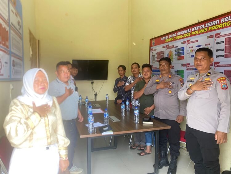 Polres Padang Lawas Gelar Rapat Kesiapan Operasi Lilin 2025, Bersama Pemilik Tempat Wisata