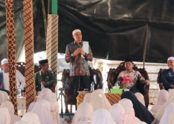 Wakil Bupati Padang Lawas Hadiri Amaliyah Akbar Se-Kecamatan Barumun Barat
