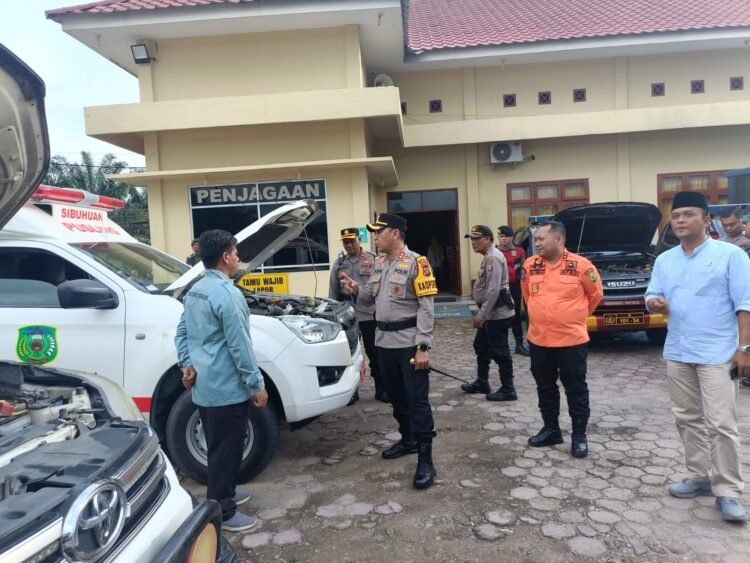 Pastikan Kesiapan Pengamanan Nataru, Kapolres Padang Lawas Pimpin Apel Gelar Pasukan Operasi Lilin Toba 2025