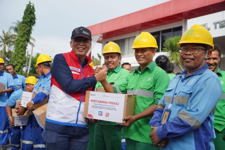 Dewan Komisaris Pertamina Tinjau Kesiapan Satgas Nataru di Sumatera Utara
