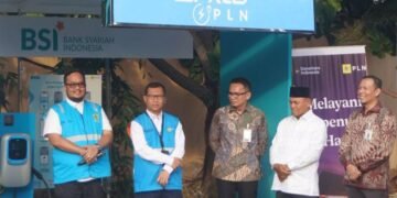 Sinergi Hijau BUMN dan Umat: BSI & PLN Hadirkan SPKLU Berbasis Masjid di Medan, Dorong Konsep ‘Green Mosque’