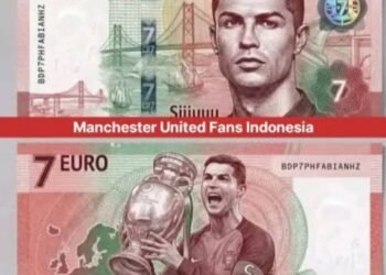 Viral Uang 7 Euro Bergambar Ronaldo, Banco de Portugal Bilang Begini!