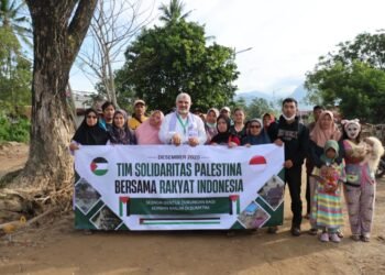 Sampaikan Belasungkawa, Delegasi Palestina Kunjungi Korban Bencana di Sumatera
