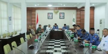 Forkopimda Asahan Ikuti Rakor Nasional Antisipasi Nataru Bersama Kementerian dan Lembaga RI