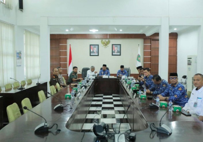 Forkopimda Asahan Ikuti Rakor Nasional Antisipasi Nataru Bersama Kementerian dan Lembaga RI