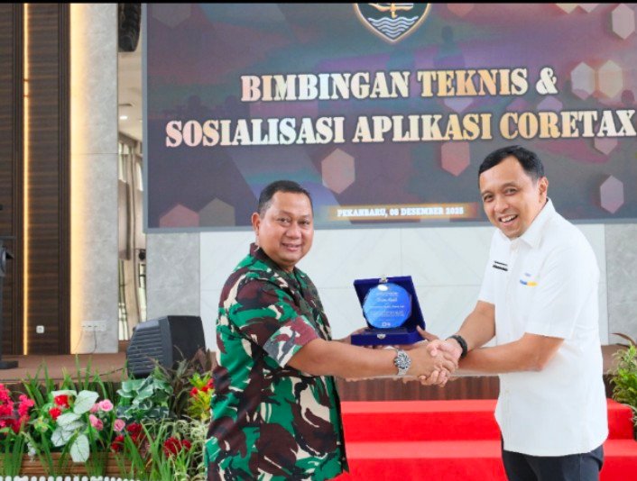 Kodam XIX/Tuanku Tambusai Gelar Sosialisasi Aplikasi CoreTax Bersama Kanwil DJP Riau
