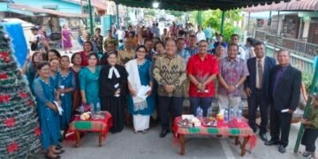 Bupati Asahan Hadiri Perayaan Natal STM Dalihan Natolu Asahan