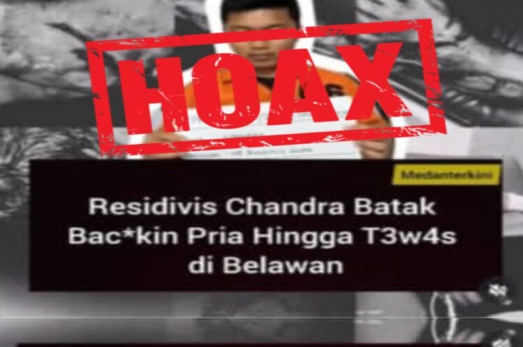 Chandra Batak Akan Menempuh Jalur Hukum, Terkait Berita Fitnah Tuduhan Pembacokan di Belawan