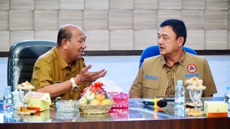 BNPB dan Pemkab Langkat Perkuat Koordinasi Tangani Banjir 16 Kecamatan