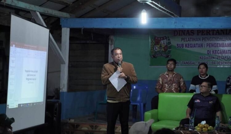 Bupati Karo Buka Pelatihan Pengendalian Lalat Buah dan Sosialisasi Peningkatan Produksi Jeruk
