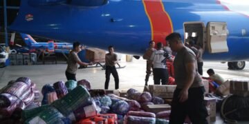 Polri Ajak Masyarakat Salurkan Bantuan Melalui Posko Terpusat Pondok Cabe