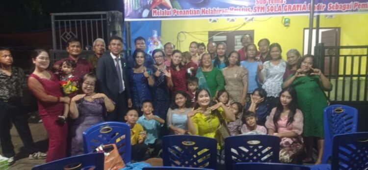 Perayaan Natal STM Sola Gratia Berlangsung Hikmat dan Meriah
