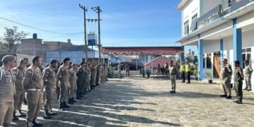 Satpol PP Karo Gandeng Satlantas Gelar Pelatihan Pengaturan Lalu Lintas