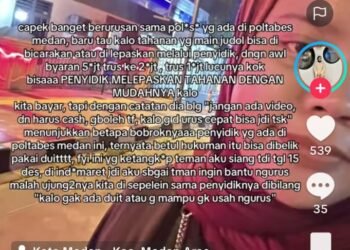 Wanita Curhat di Medsos Tuding Penyidik Minta Uang untuk Selesaikan Kasus Judol