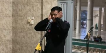 Adzan Kembali Menggema di Masjid Syuhada Aceh Tamiang Usai Terima Bantuan Sound System Mabes Polri