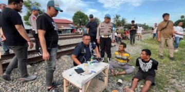 Polrestabes Medan Gerebek Sarang Narkoba Rel Tembung 2, Pelaku dan Drone Diamankan