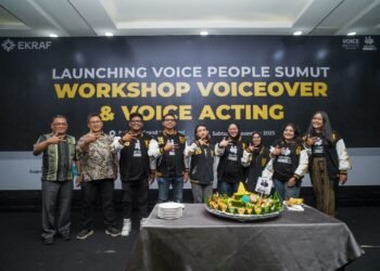 Dorong Ekonomi Kreatif, Voice Institute Indonesia Bentuk Voice People Sumut