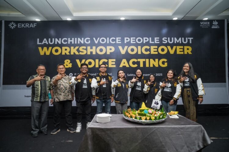 Dorong Ekonomi Kreatif, Voice Institute Indonesia Bentuk Voice People Sumut