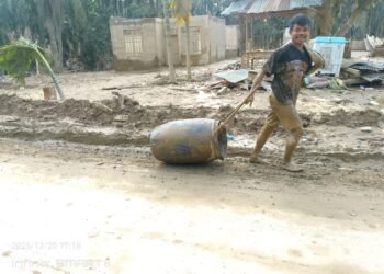 Listrik Masih Padam, Kampung Babo Aceh Tamiang Kekurangan Air Bersih