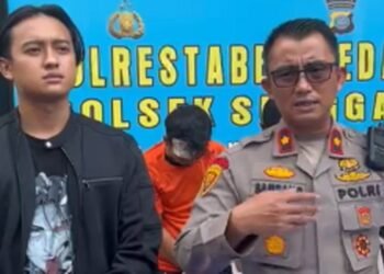 Dua Jambret Ditangkap Polsek Sunggal, Ditembak di Kaki karena Melawan