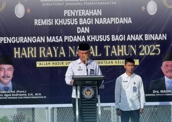 Natal 2025, 202 WBP Rutan Kabanjahe Terima Remisi, Dua Langsung Bebas