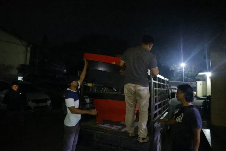 Tim Reskrim Polres Langkat Amankan Judi Tembak Ikan di Kwala Begumit