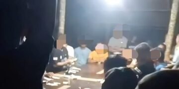 Perjudian Dadu Putar dan Kopiok Diduga Berlangsung Terbuka di Patumbak, Warga Resah