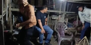 Polsek Medan Baru GSN Lokasi Narkoba di Jalan S. Parman