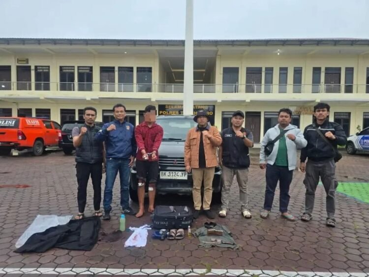 Polres Karo Gercep Tangkap Tersangka Dugaan Pembunuhan di Penginapan Lestari