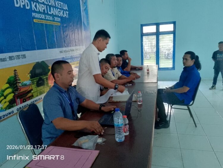 M.A Bahrum Resmi Daftar Calon Ketua DPD KNPI Langkat Periode 2026–2029