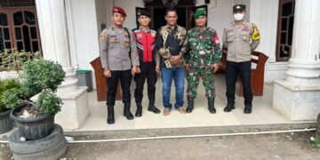 Giat PAM Gereja Dalam Rangka Perayaan Nataru di Wilkum Polres Palas