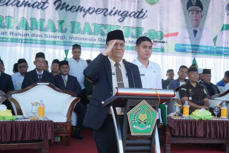 Pj Sekdakab Palas Jadi Irup Peringatan HAB Ke-80 Kementerian Agama: Ini Pesannya!